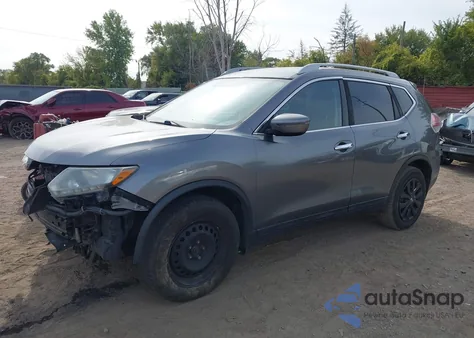 2016 Nissan Rogue S/Sl/Sv из США, поврежденный, VIN 5N1AT2MV9GC735853